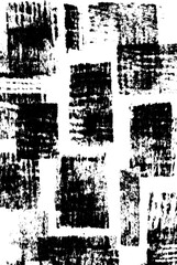 Obraz premium Textured black and white grunge background with gritty grain effect for artistic design