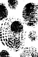 Minimal black and white ink dots pointillism texture design for artistic backgrounds