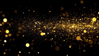 gold particle background