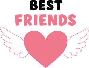 "Best Friends Quotes & Friendship Day Messages | Cute Heart Design"