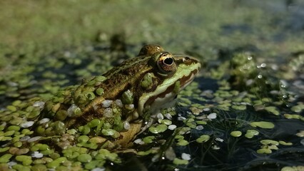 frog at sea