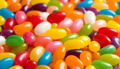 Rainbow Delight A Symphony of Jelly Beans