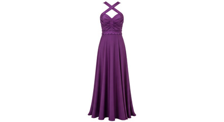 Isolated Purple Dress