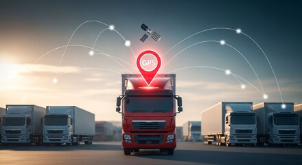 Technology drives logistics efficiency with GPS tracking for trucks in urban transport