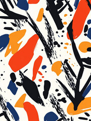 Design, moderne abstrakte Muster, Generative AI