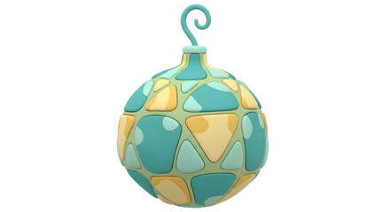 Isolated Christmas Ornament