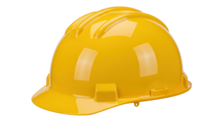 Isolated Hard Hat Safety