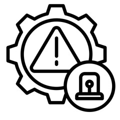 Obraz premium Incident Management Icon Element For Design 