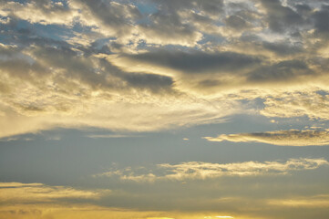 Obraz premium clouds at sunset