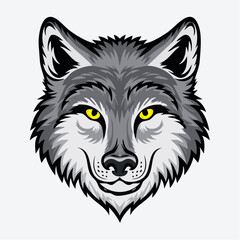 wolf head mascot