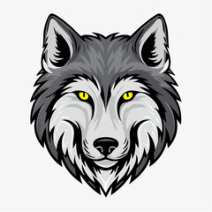 wolf head mascot