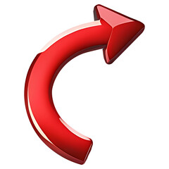 Clean Vector 3D Arrow PNGs. Black Minimalist Arrows on Transparent Background