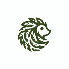 Leaf Hedgehog Logo