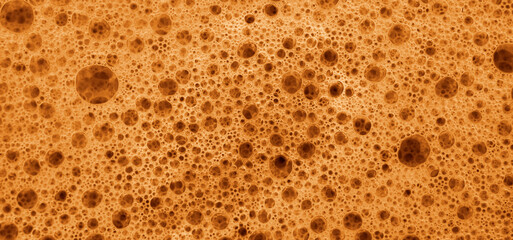 coffee cappuccino latte foam bubble background