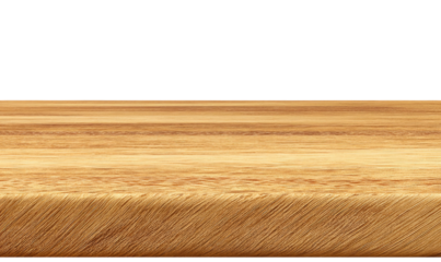 Smooth light brown wooden surface