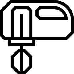 Vector of Mixer Outline Icon