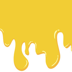 melted honey dripping