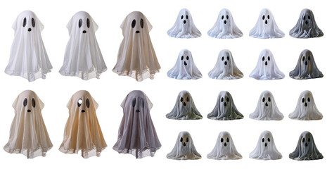 A Collection of Ghosts in Different Shades