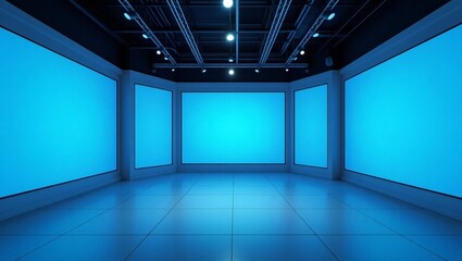 News Studio, Backdrop For TV Shows