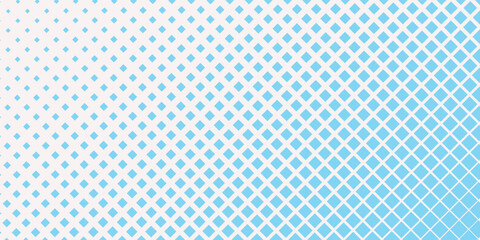 Abstract Blue Geometric Pattern. Broken Overlay, Faded Halftone Background. Modern Texture. Vector Illustration.