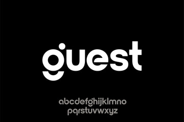 Guest Vector Logo and Alphabet