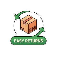 Hassle free product returns guarantee with simple and easy shipping and money back promise