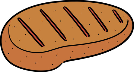 Illustration of steak
