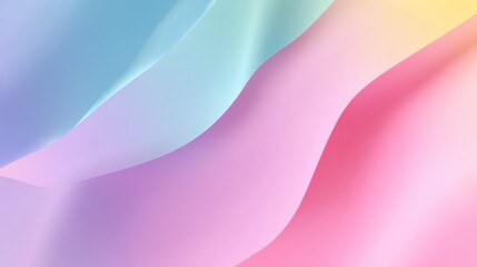 Obraz premium Soft Pastel Gradient Background with Subtle Lighting Effects