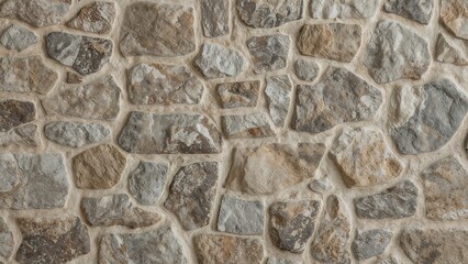 Authentic Stonework Featuring Rough and Textured Stone Patterns