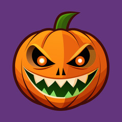 halloween pumpkin face