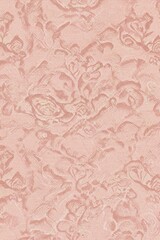 An abstract, textured background with floral patterns in shades of pink and rose, creating a soft, elegant, and romantic effect.