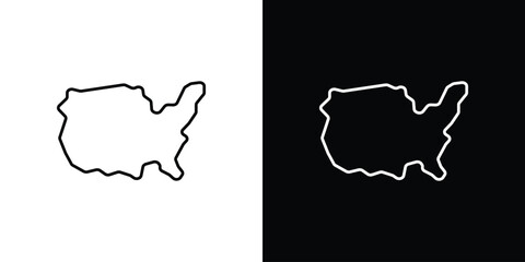 State country icons pack suitable for web and infographics