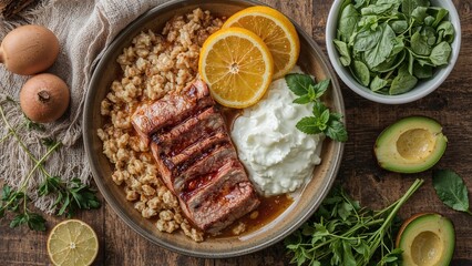 Heart-friendly diet with cholesterol management using fresh fruits and vegetables recommended by health experts