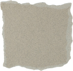 Textured gray paper background with torn edges for creative design and stationery projects