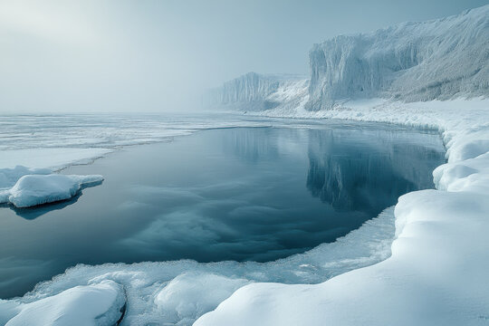 Iceberg in Iceland by Peter Kro.