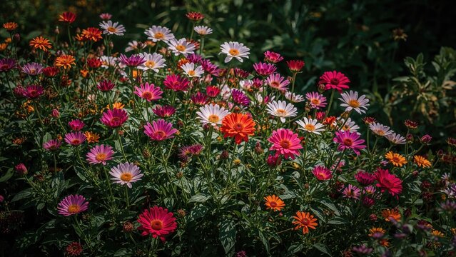 The flourishing flowers are absolutely beautiful