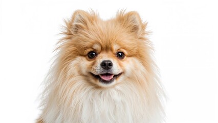 Obraz premium Headshot of a tiny furry canine
