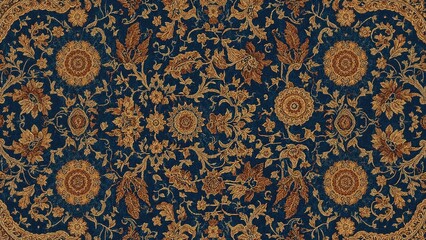 Illustrated Ethnic Motifs with Traditional Geometric Style Perfect for Fabric and Packaging