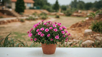 Potted foliage