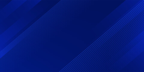 Abstract blue sporty background vector template with sparkling lines and lights.