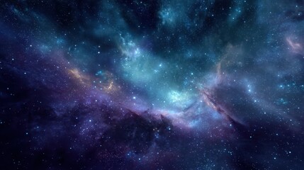 Moody Cosmic Background with Faint Galaxies in Deep Space