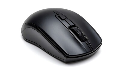 Sleek modern wireless computer mouse, reflecting precision and ergonomic design for optimized use