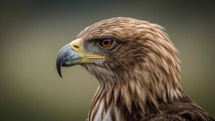 Fototapeta premium Close-up side view of a sea eagle