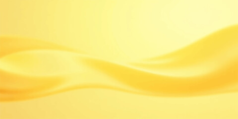 Golden orange wave background with smooth curves and silky gradient design