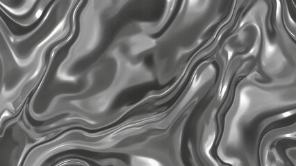 Fototapeta premium Metallic silver surface pattern