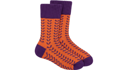 Isolated Patterned Socks