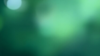 Abstract nature scene with blended green and blue tones, evoking environmental harmony.