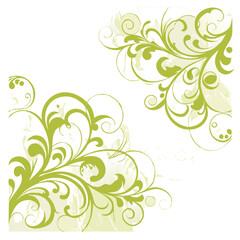 Abstract Elegant Floral Background Designs