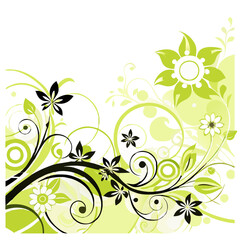 Abstract Elegant Floral Designs 