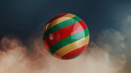 Band-patterned globe